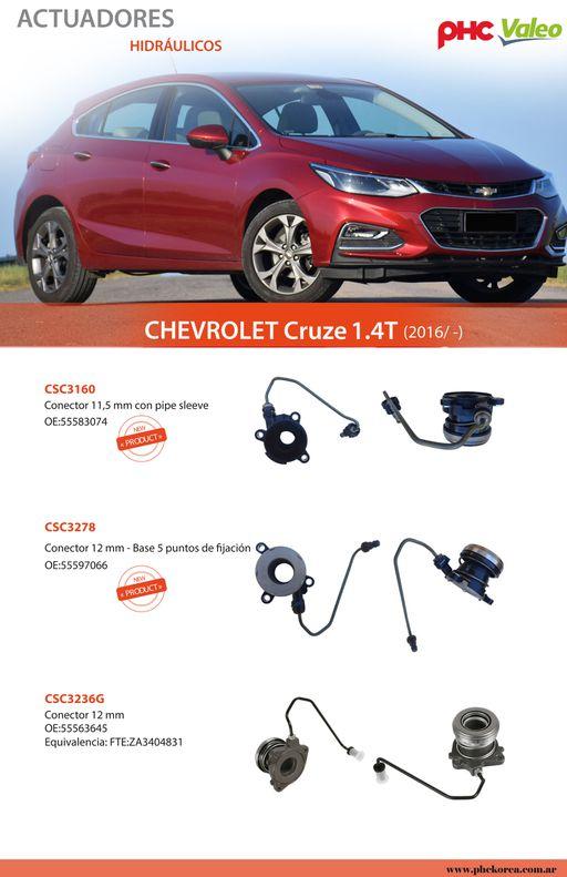 Actuador hidráulico-Chevrolet Cruze-Marzo 2024